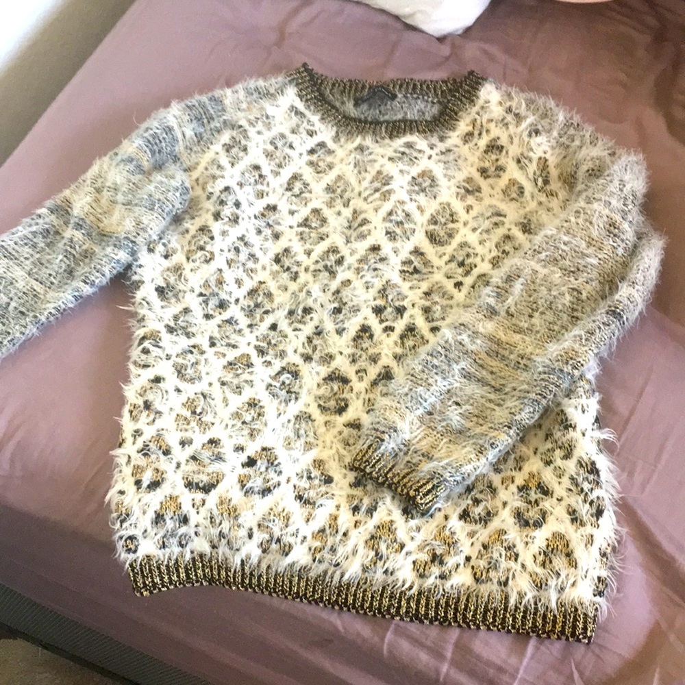 Black Rivet Sweater